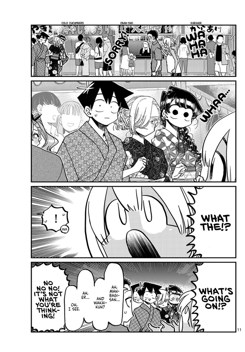 KOMI-SAN WA KOMYUSHOU DESU Chapter 398 - Page 11