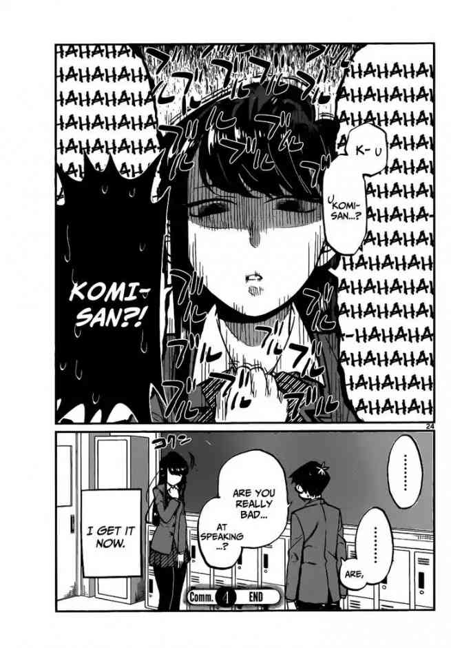 KOMI-SAN WA KOMYUSHOU DESU Chapter 4 - Page 7