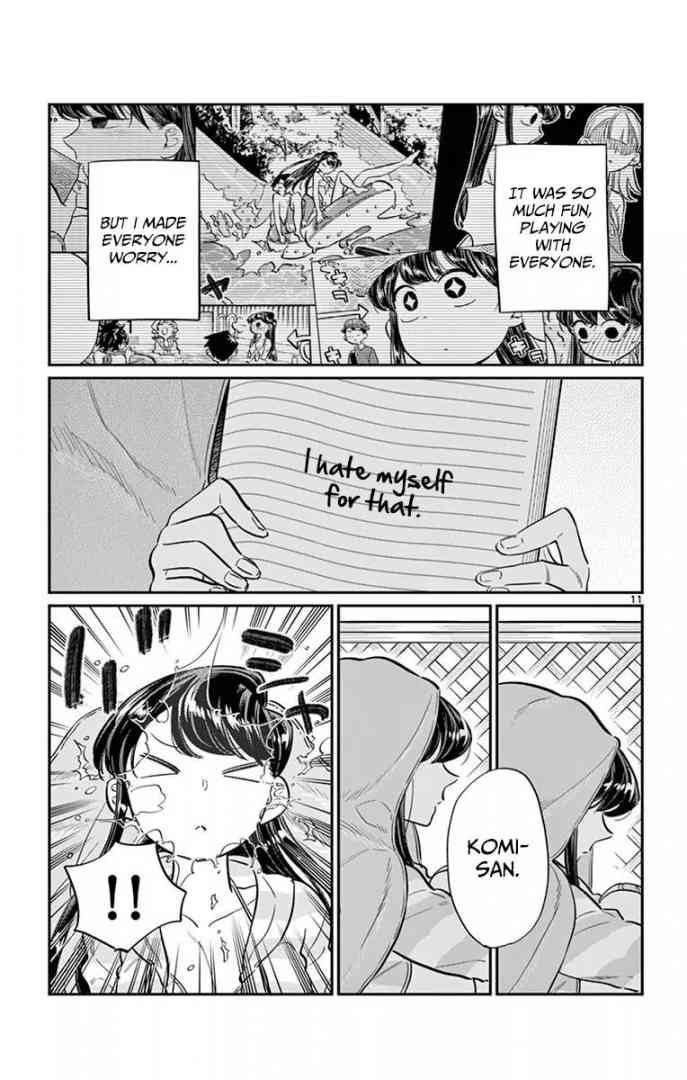 KOMI-SAN WA KOMYUSHOU DESU Chapter 40 - Page 11