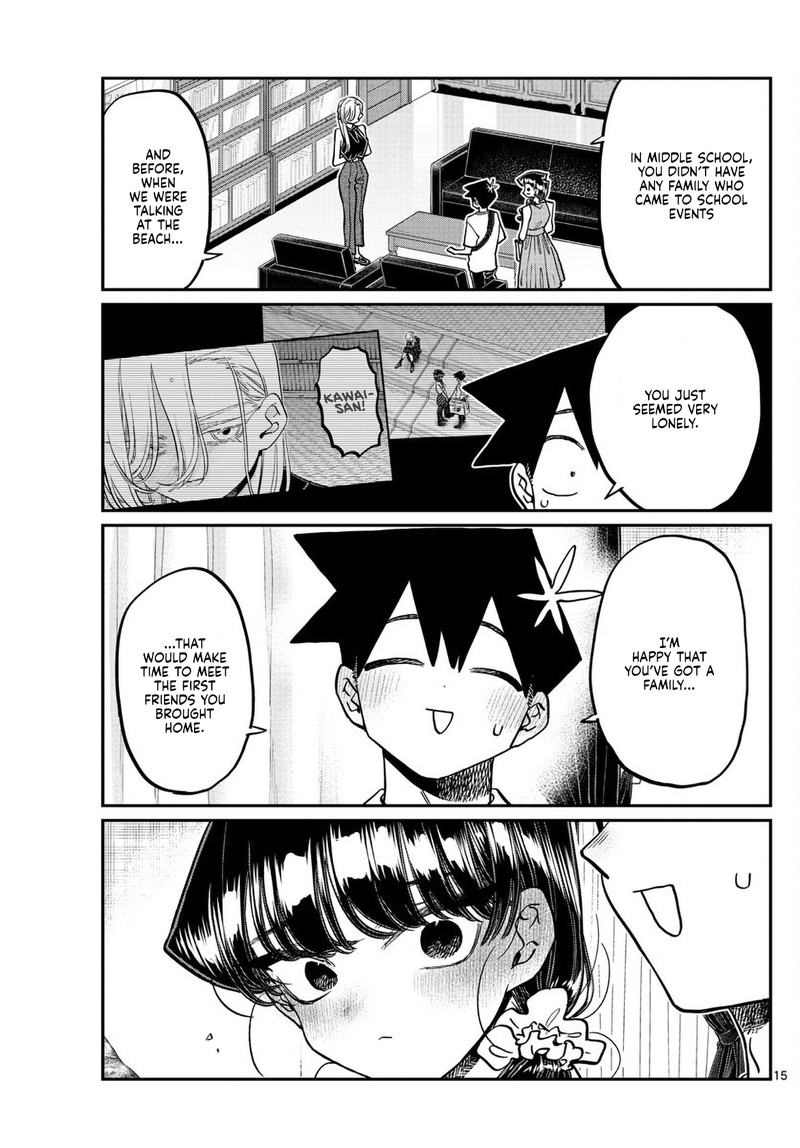 KOMI-SAN WA KOMYUSHOU DESU Chapter 400 - Page 15