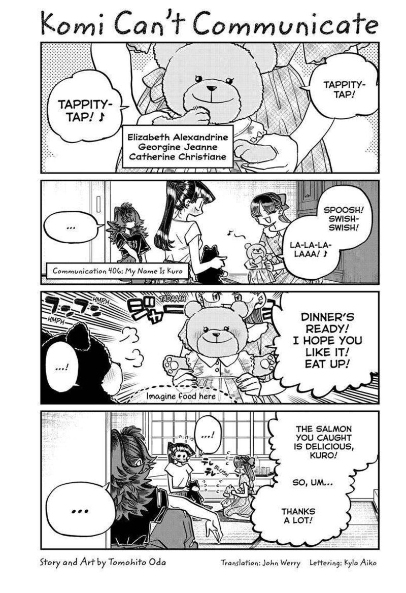 KOMI-SAN WA KOMYUSHOU DESU Chapter 406 - Page 1