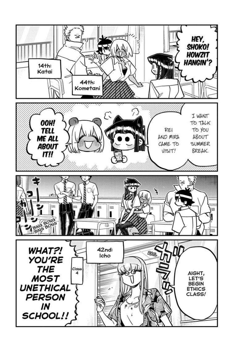 KOMI-SAN WA KOMYUSHOU DESU Chapter 416 - Page 10