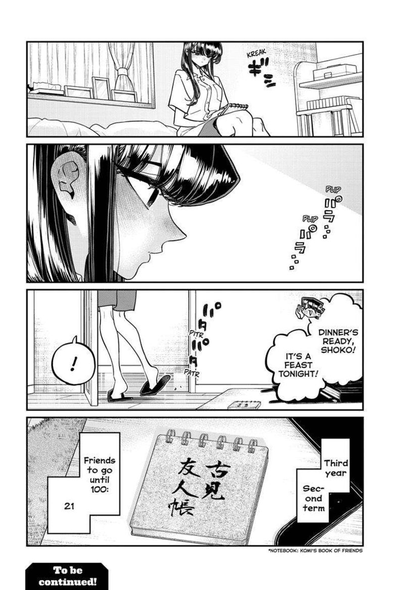 KOMI-SAN WA KOMYUSHOU DESU Chapter 416 - Page 14