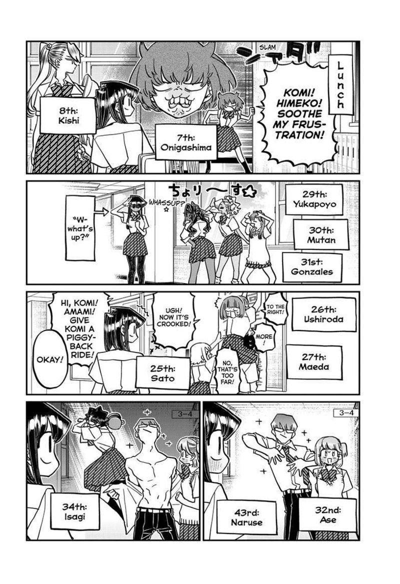 KOMI-SAN WA KOMYUSHOU DESU Chapter 416 - Page 8