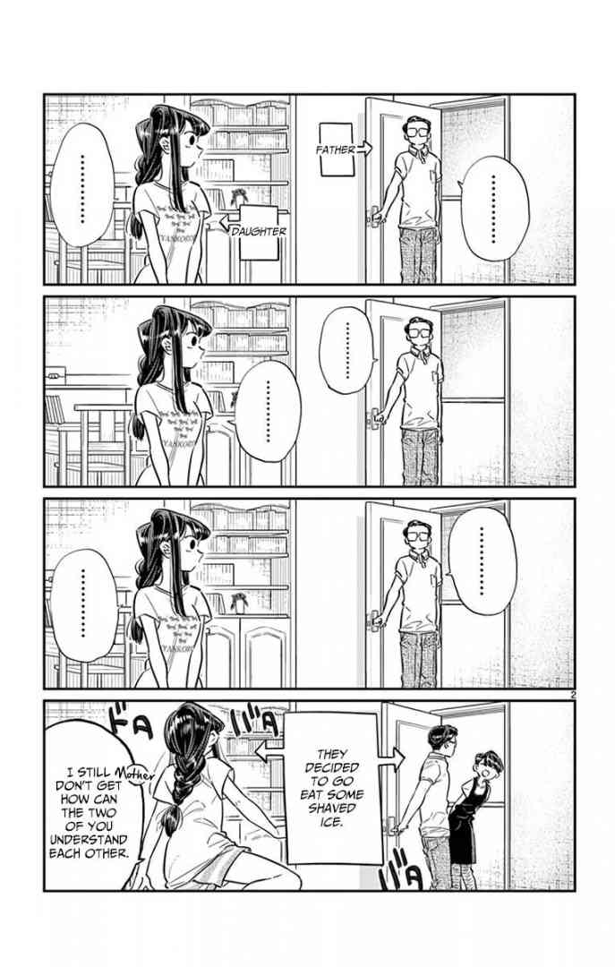KOMI-SAN WA KOMYUSHOU DESU Chapter 42 - Page 2