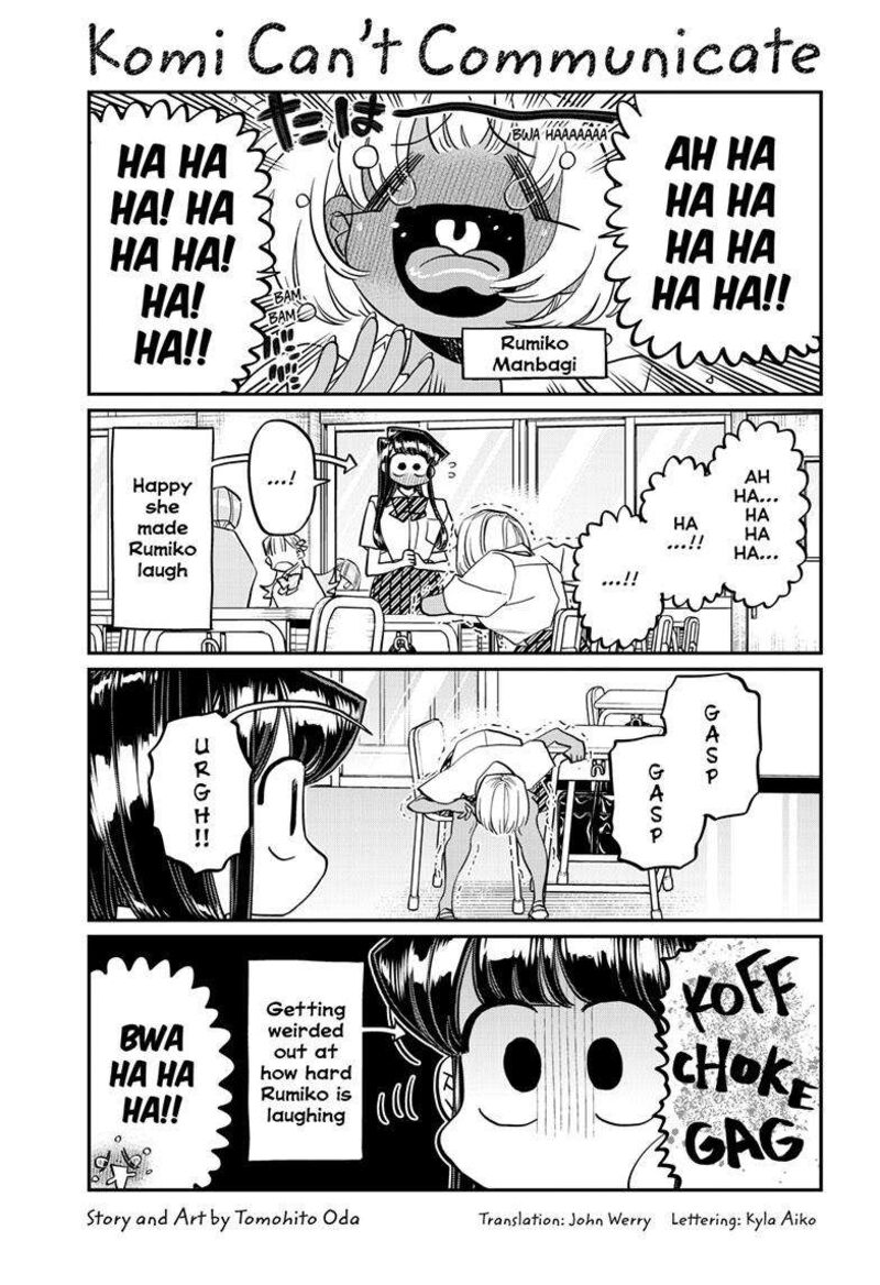KOMI-SAN WA KOMYUSHOU DESU Chapter 425 - Page 1