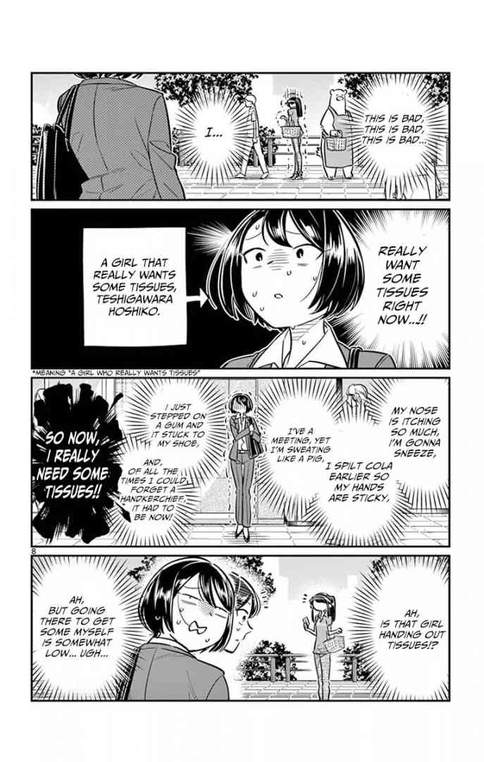 KOMI-SAN WA KOMYUSHOU DESU Chapter 43 - Page 8