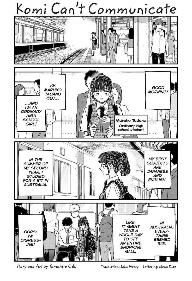 KOMI-SAN WA KOMYUSHOU DESU Chapter 437 - Page 1