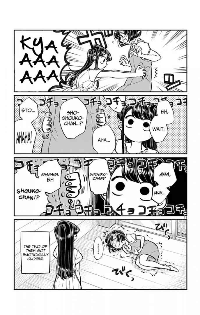 KOMI-SAN WA KOMYUSHOU DESU Chapter 45 - Page 11