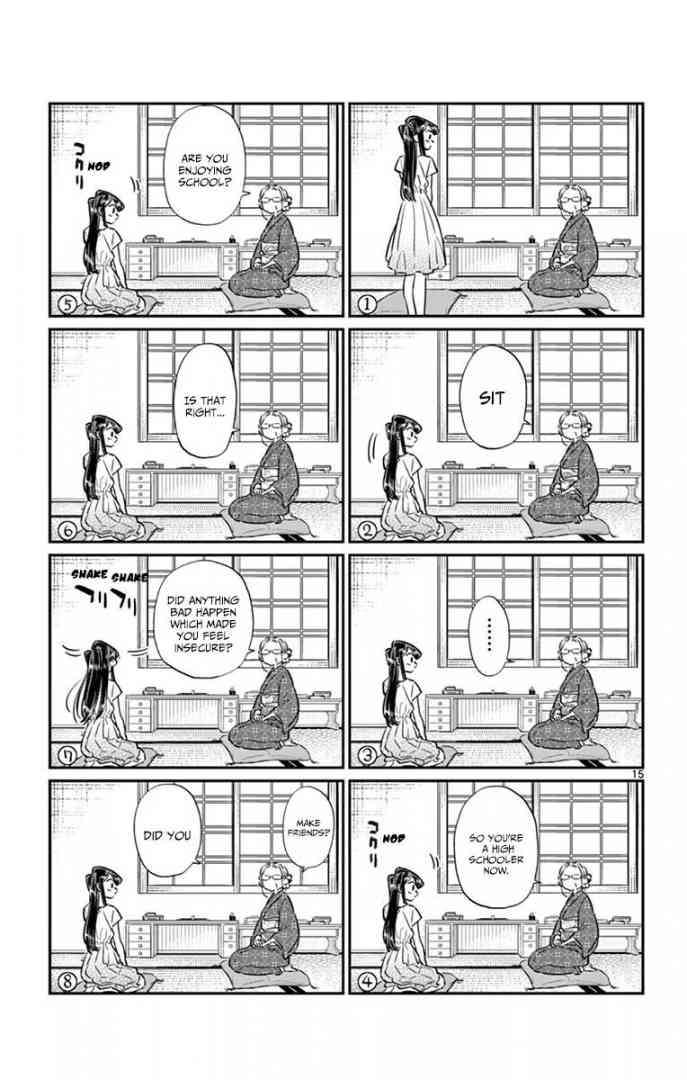 KOMI-SAN WA KOMYUSHOU DESU Chapter 45 - Page 15