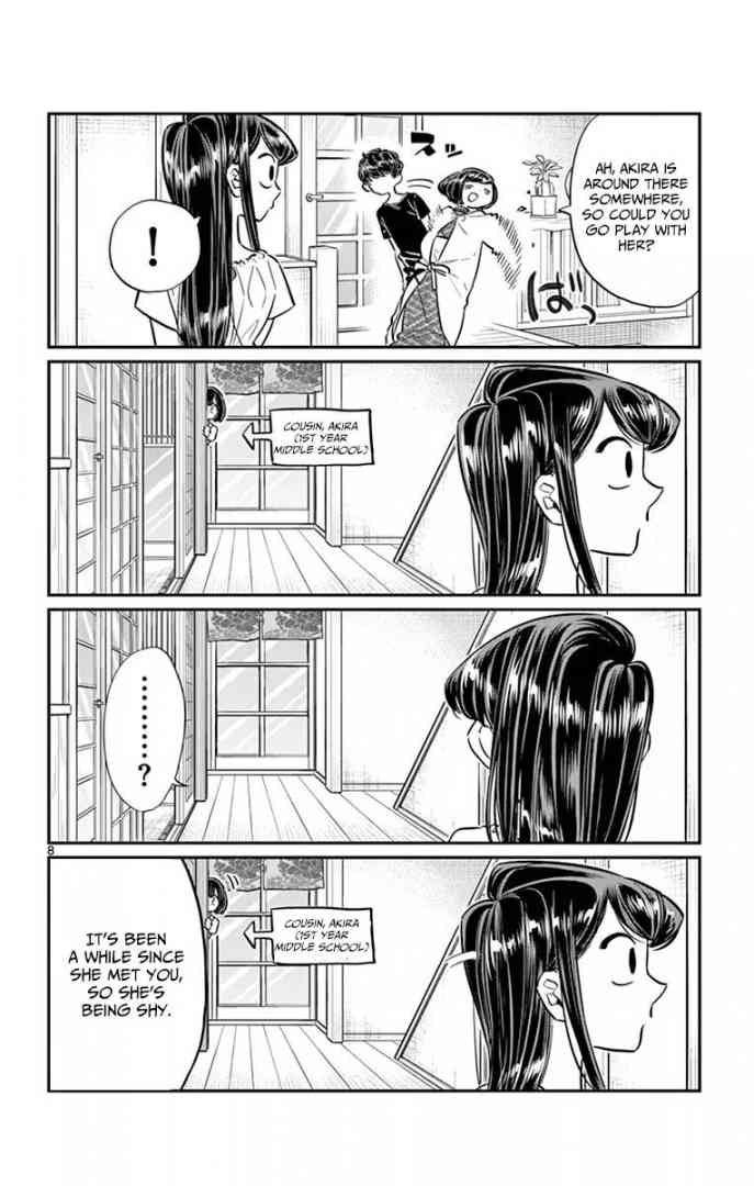 KOMI-SAN WA KOMYUSHOU DESU Chapter 45 - Page 8