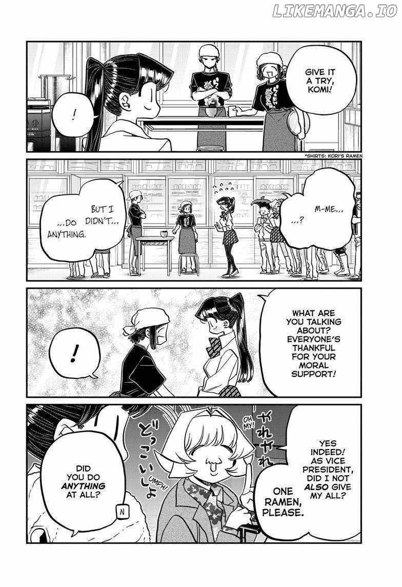 KOMI-SAN WA KOMYUSHOU DESU Chapter 450 - Page 10