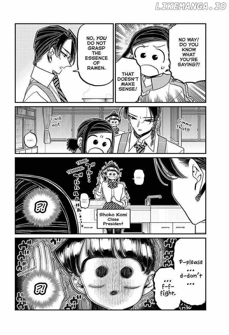 KOMI-SAN WA KOMYUSHOU DESU Chapter 450 - Page 2