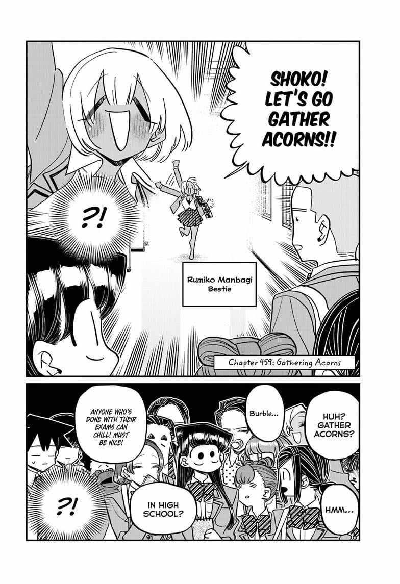 KOMI-SAN WA KOMYUSHOU DESU Chapter 459 - Page 1
