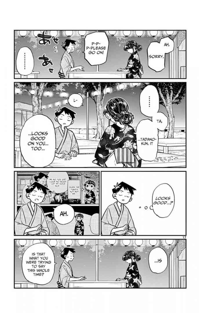 KOMI-SAN WA KOMYUSHOU DESU Chapter 46 - Page 17