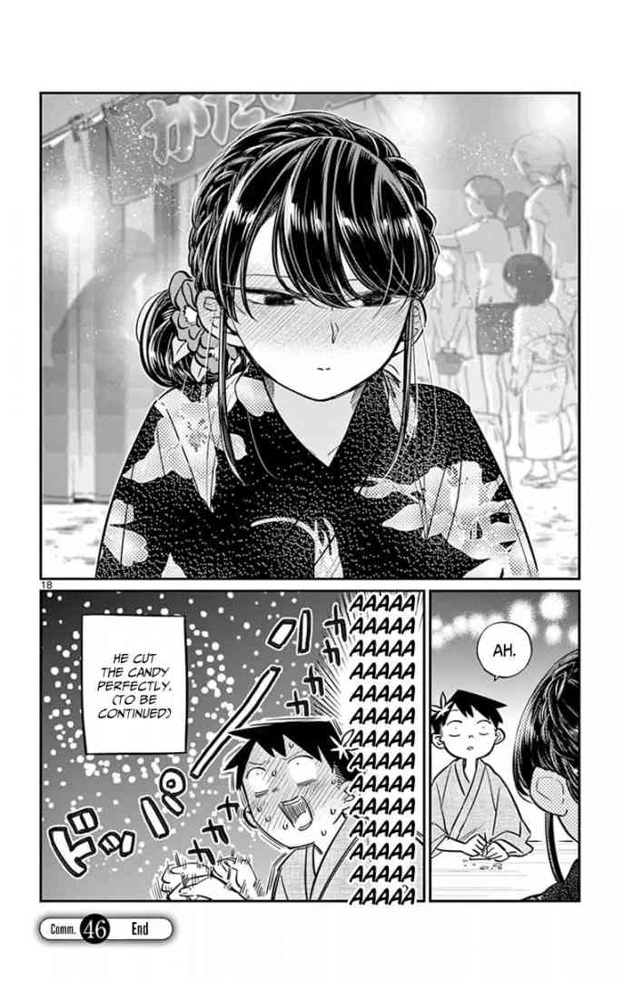 KOMI-SAN WA KOMYUSHOU DESU Chapter 46 - Page 18