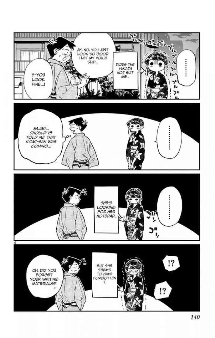 KOMI-SAN WA KOMYUSHOU DESU Chapter 46 - Page 4