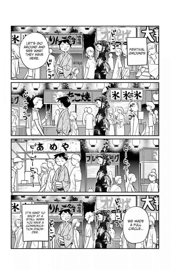 KOMI-SAN WA KOMYUSHOU DESU Chapter 46 - Page 8