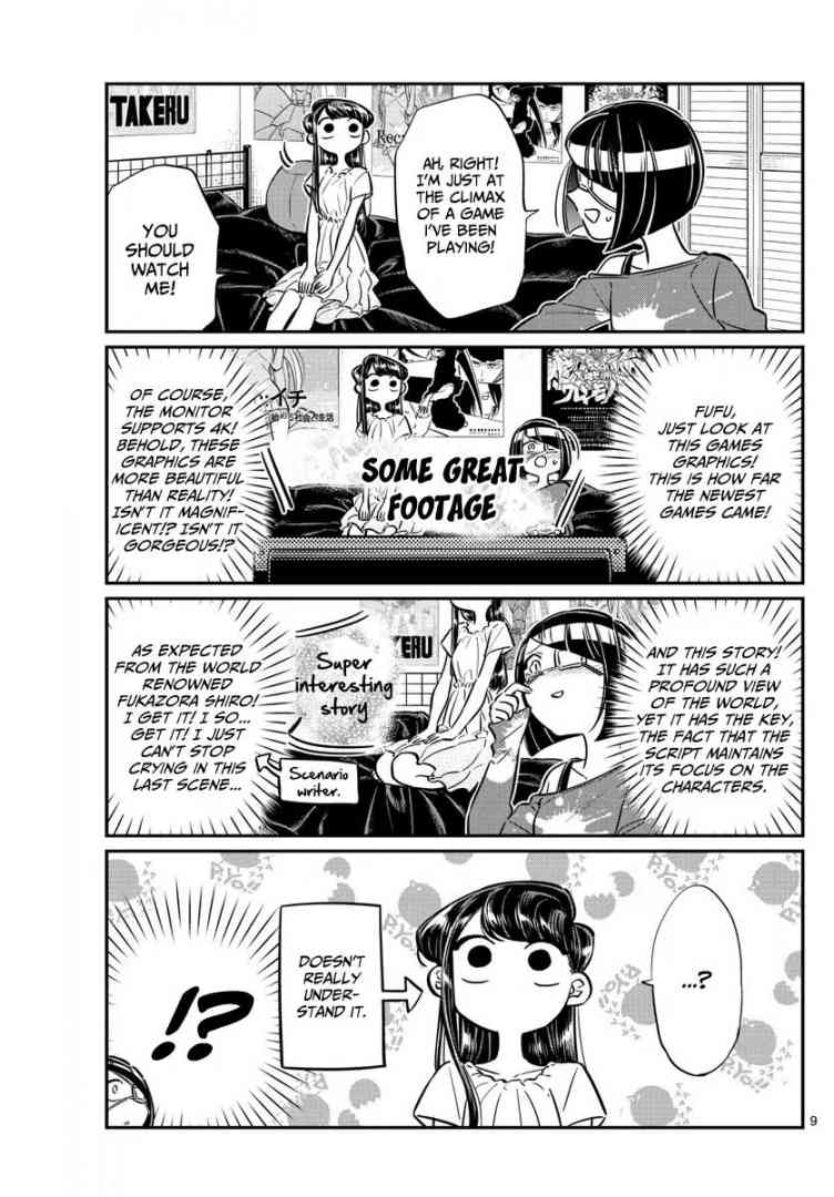 KOMI-SAN WA KOMYUSHOU DESU Chapter 48 - Page 9