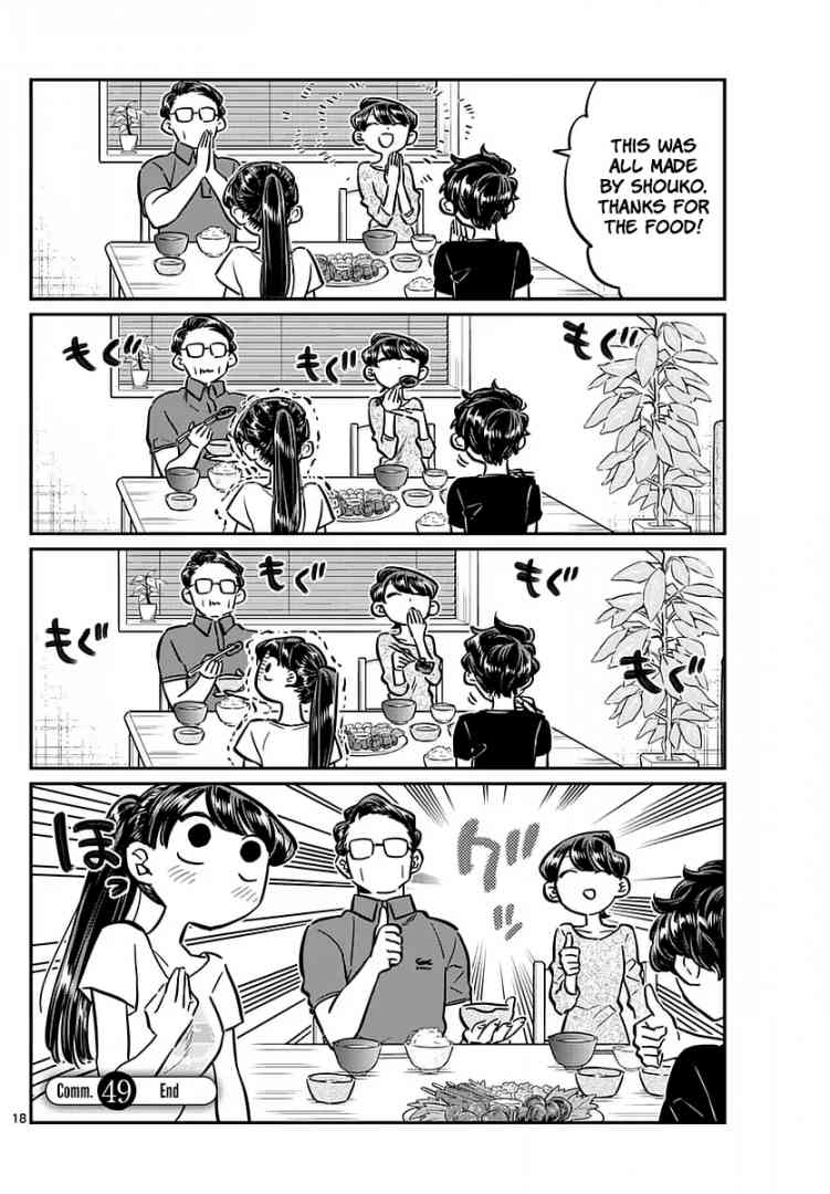 KOMI-SAN WA KOMYUSHOU DESU Chapter 49 - Page 18