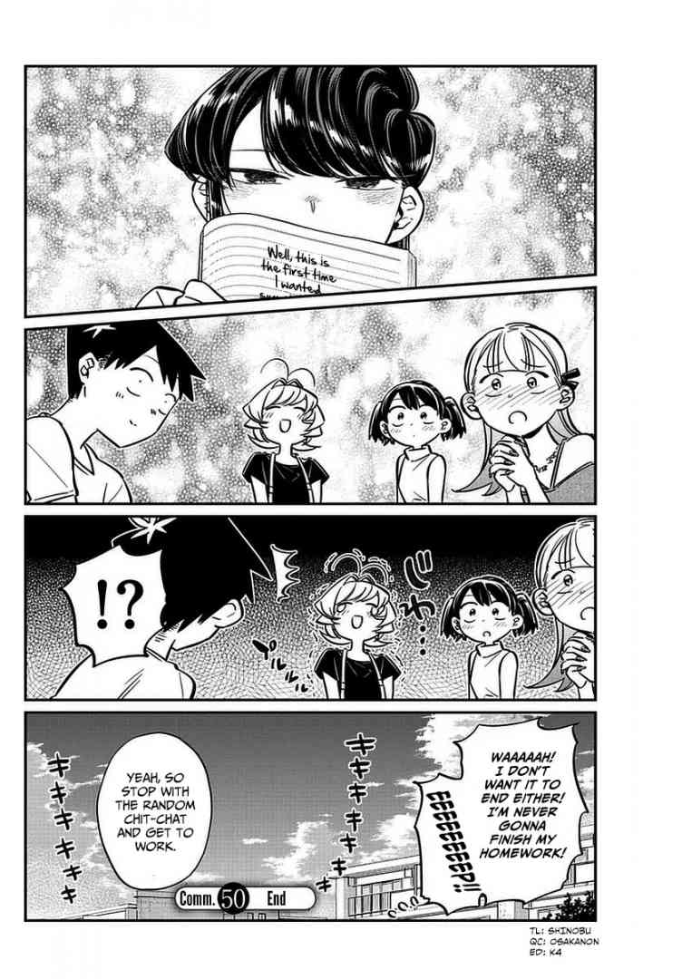 KOMI-SAN WA KOMYUSHOU DESU Chapter 50 - Page 18