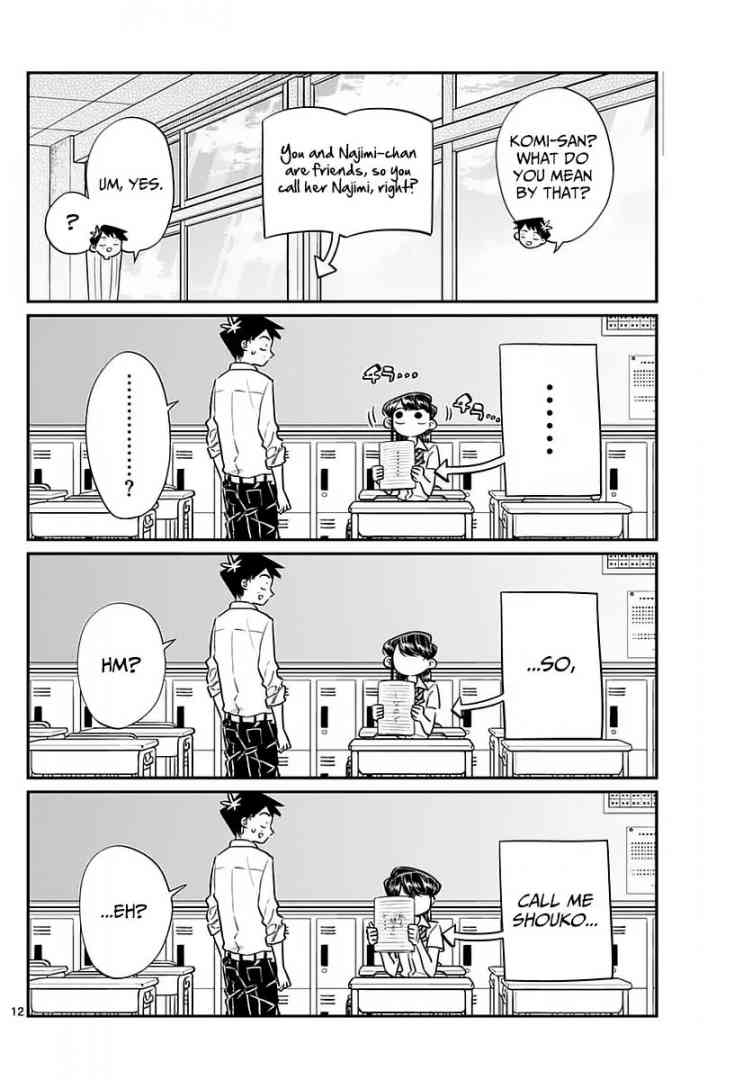 KOMI-SAN WA KOMYUSHOU DESU Chapter 53 - Page 4