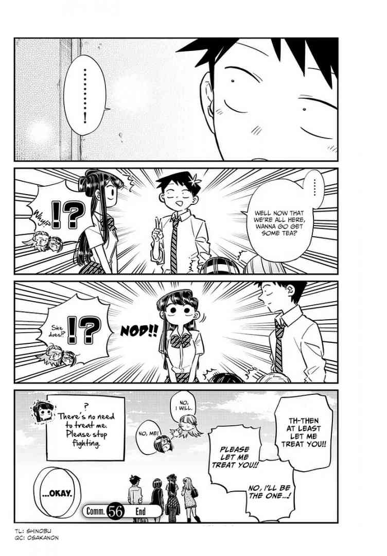 KOMI-SAN WA KOMYUSHOU DESU Chapter 56 - Page 18