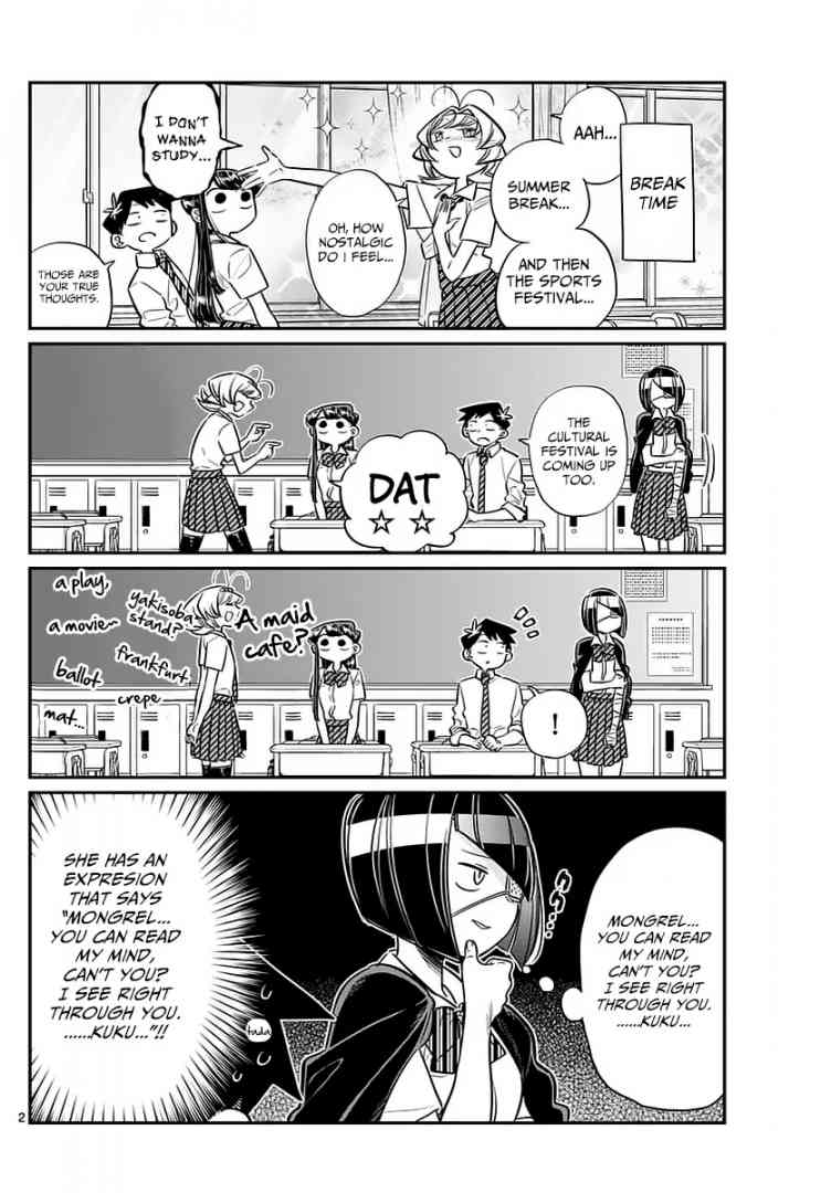 KOMI-SAN WA KOMYUSHOU DESU Chapter 56 - Page 2