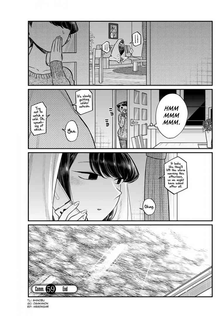 KOMI-SAN WA KOMYUSHOU DESU Chapter 59 - Page 13