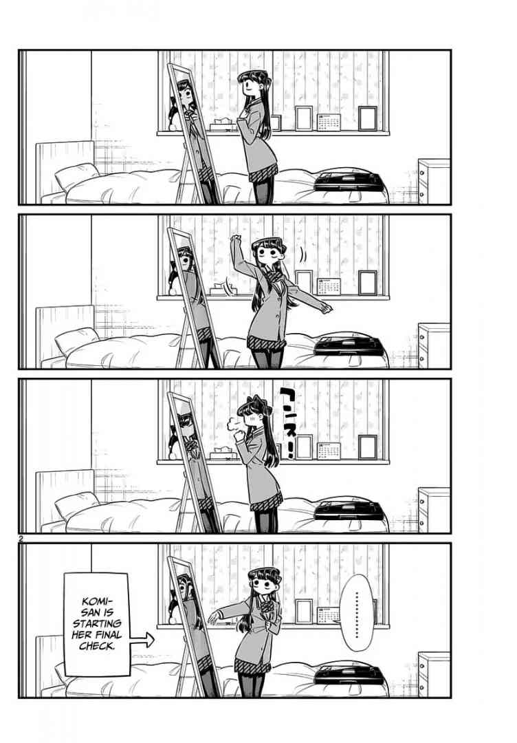 KOMI-SAN WA KOMYUSHOU DESU Chapter 59 - Page 2