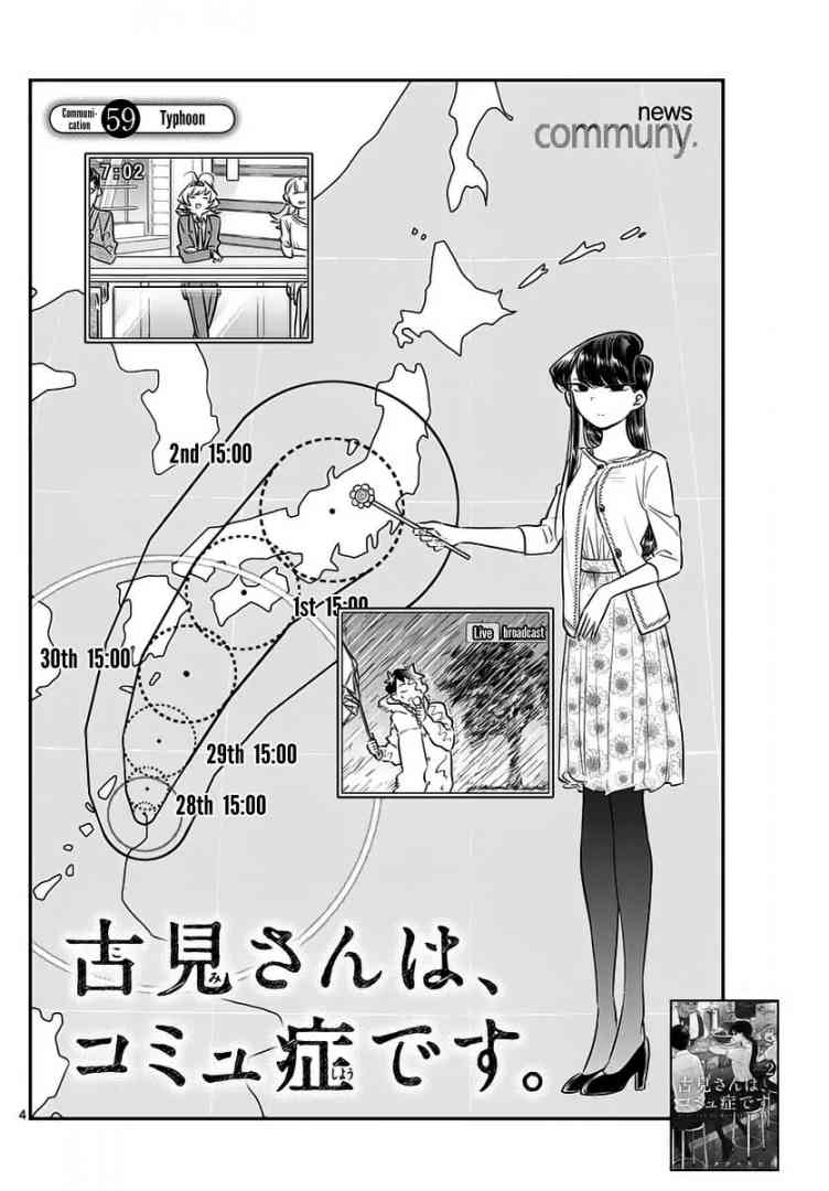 KOMI-SAN WA KOMYUSHOU DESU Chapter 59 - Page 4