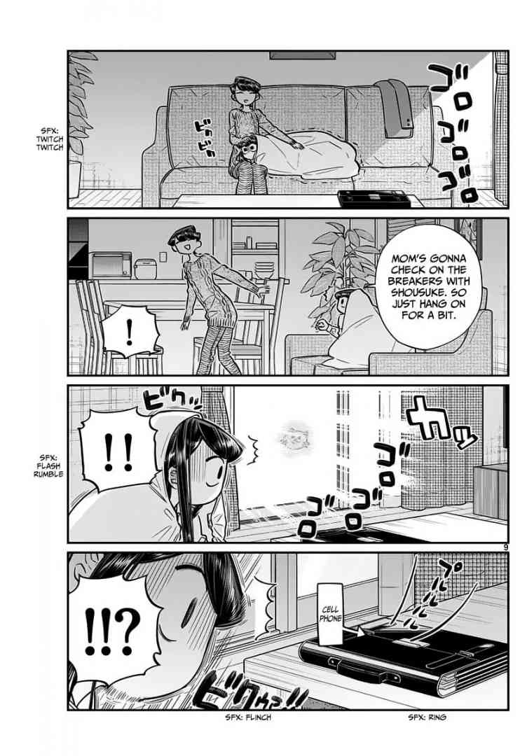 KOMI-SAN WA KOMYUSHOU DESU Chapter 59 - Page 9