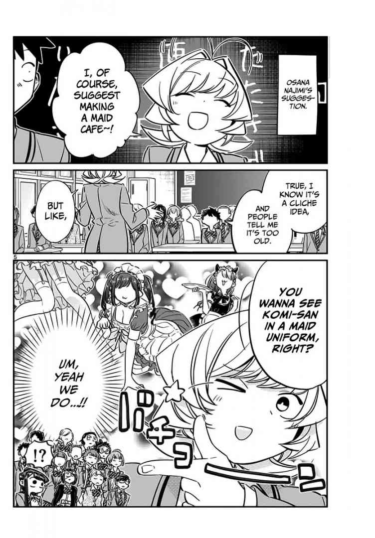 KOMI-SAN WA KOMYUSHOU DESU Chapter 62 - Page 5