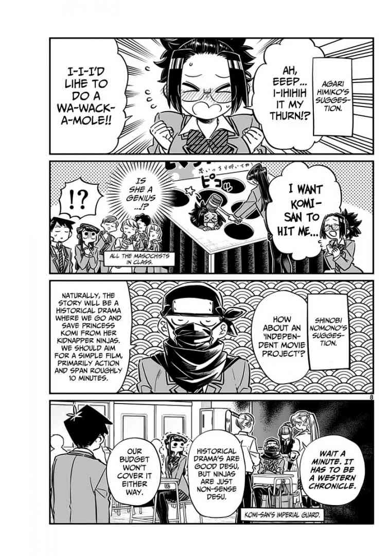 KOMI-SAN WA KOMYUSHOU DESU Chapter 62 - Page 8