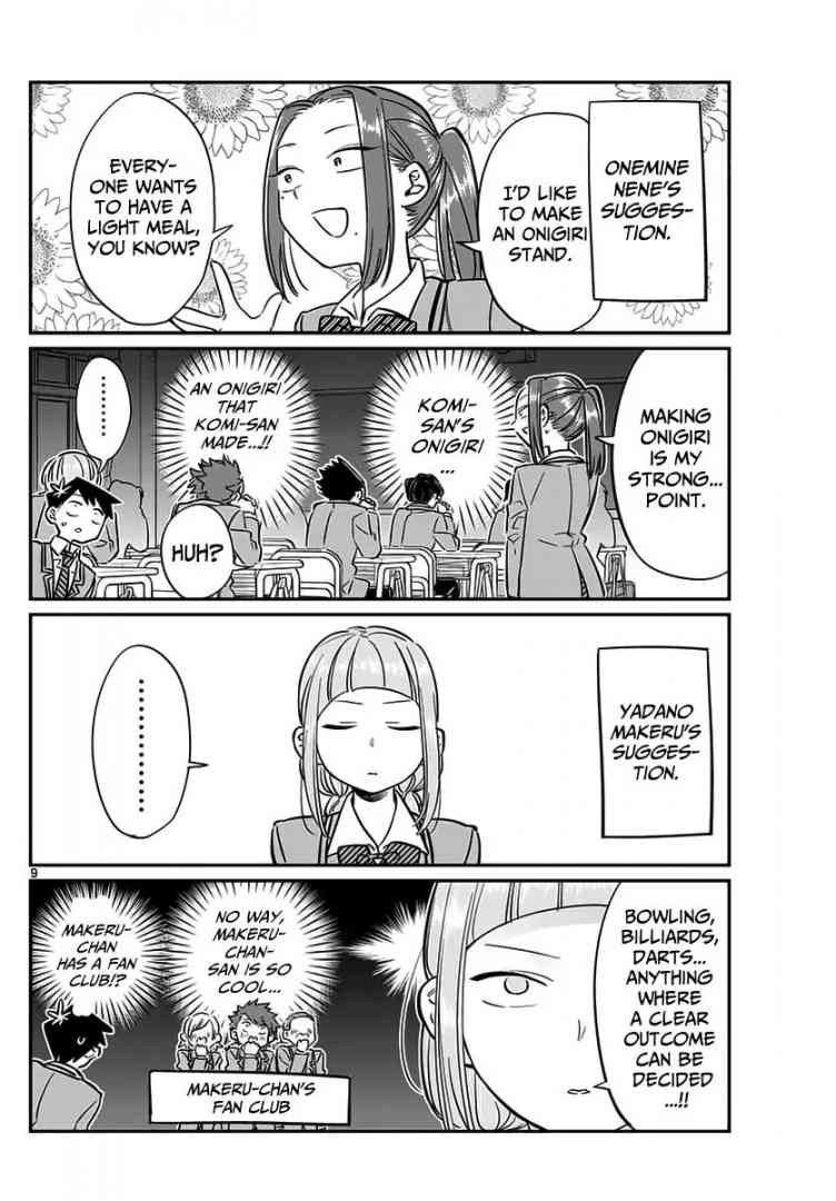 KOMI-SAN WA KOMYUSHOU DESU Chapter 62 - Page 9
