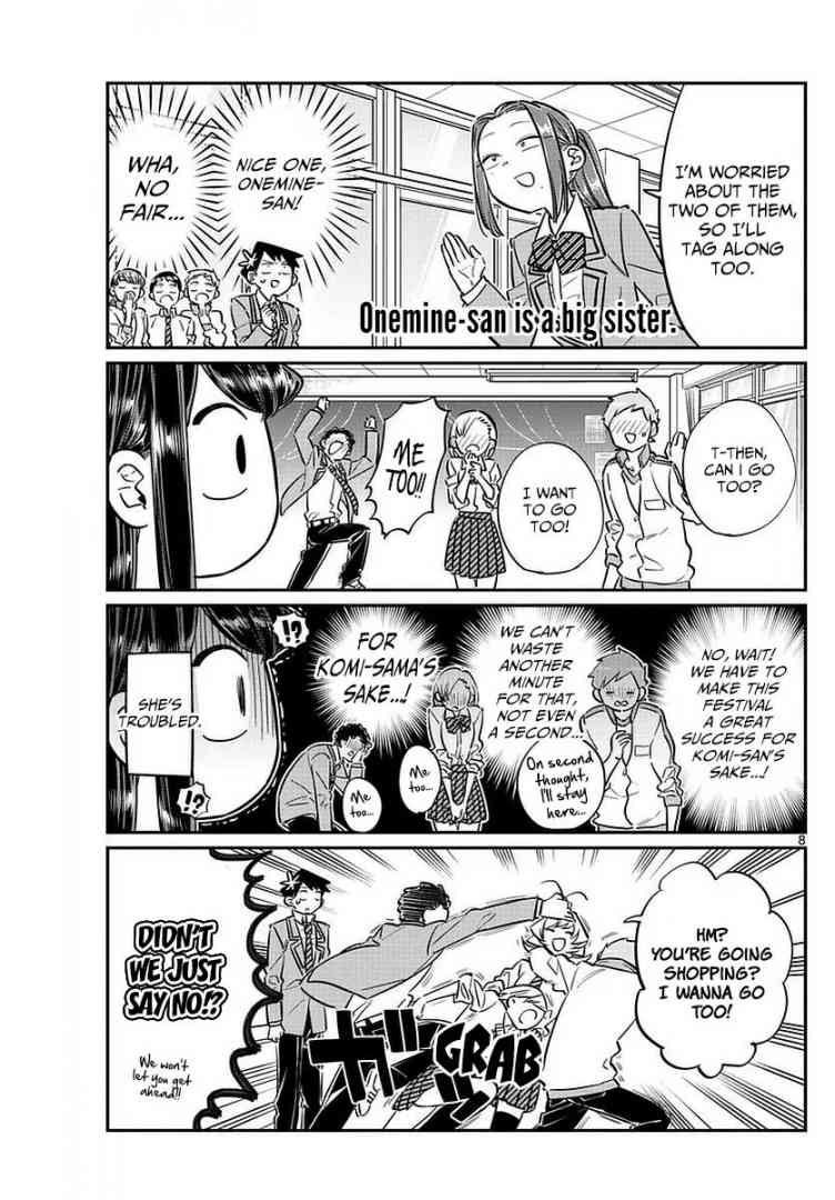 KOMI-SAN WA KOMYUSHOU DESU Chapter 64 - Page 9