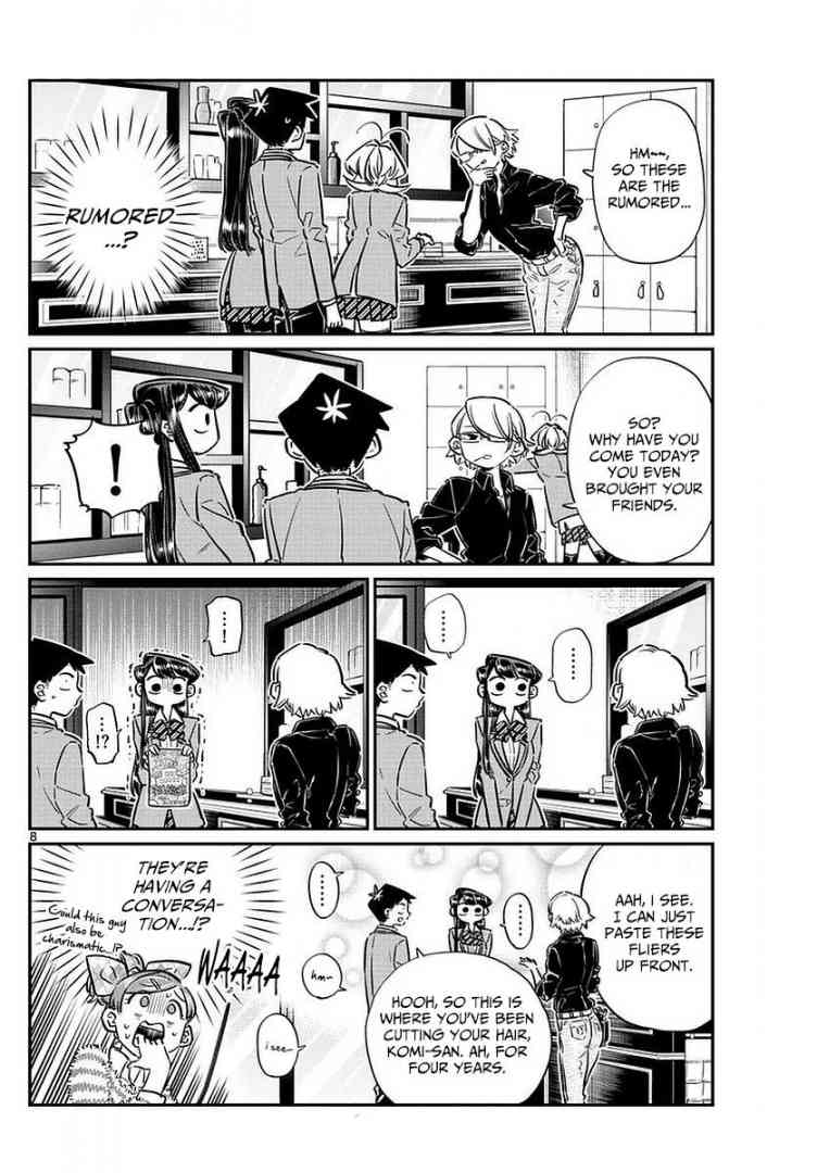 KOMI-SAN WA KOMYUSHOU DESU Chapter 65 - Page 8