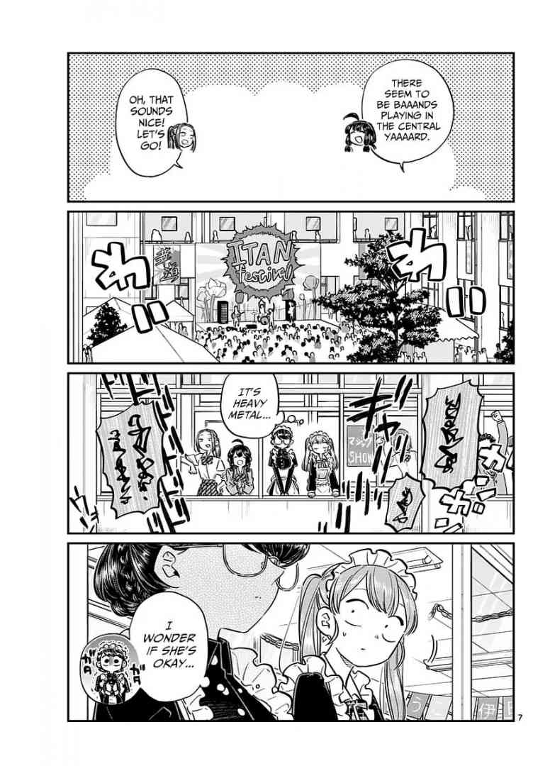 KOMI-SAN WA KOMYUSHOU DESU Chapter 71 - Page 7