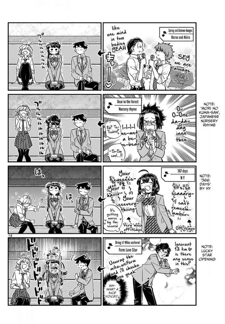 KOMI-SAN WA KOMYUSHOU DESU Chapter 73 - Page 14