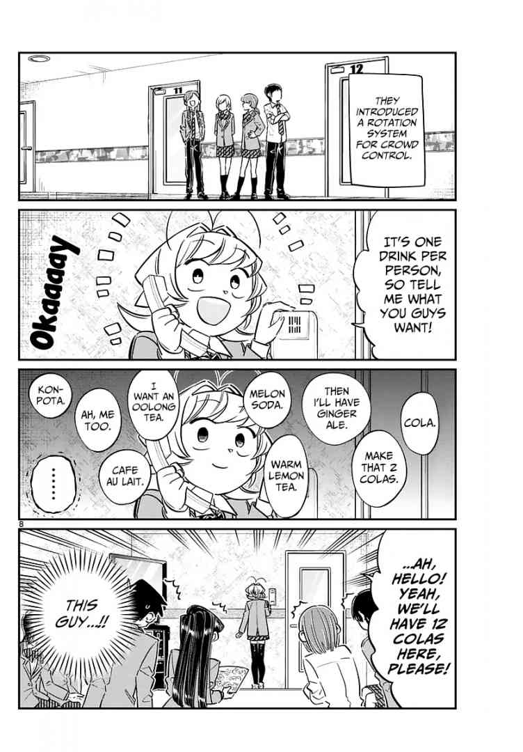 KOMI-SAN WA KOMYUSHOU DESU Chapter 73 - Page 8