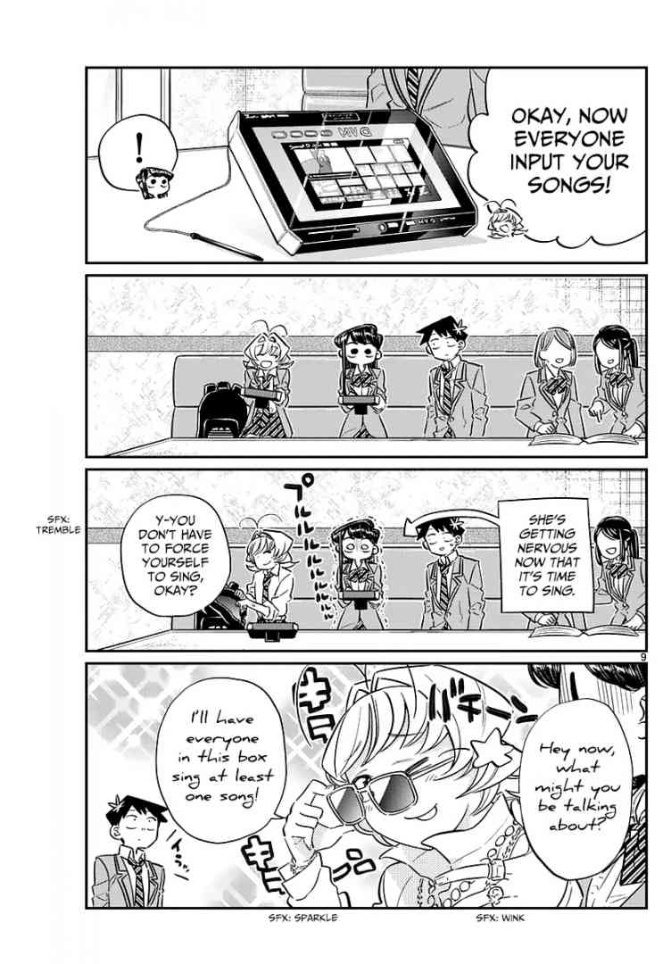 KOMI-SAN WA KOMYUSHOU DESU Chapter 73 - Page 9