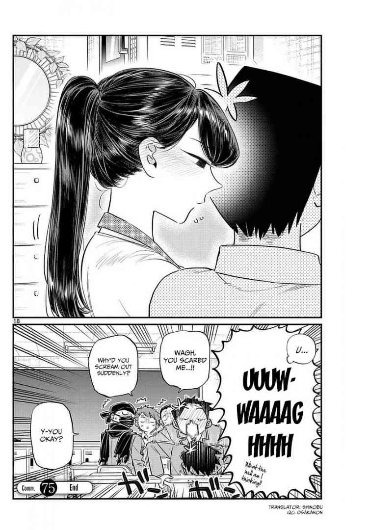KOMI-SAN WA KOMYUSHOU DESU Chapter 75 - Page 18