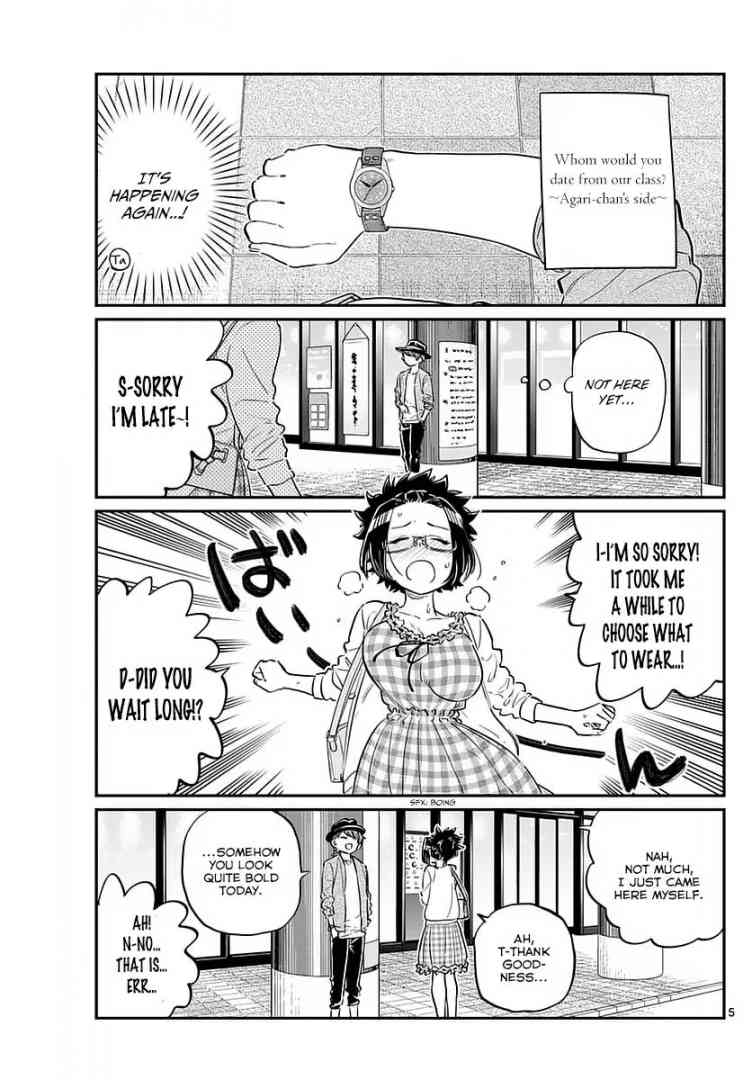 KOMI-SAN WA KOMYUSHOU DESU Chapter 75 - Page 5