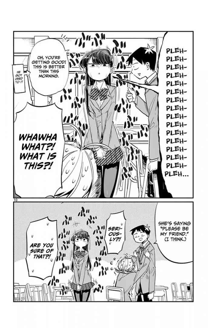 KOMI-SAN WA KOMYUSHOU DESU Chapter 9 - Page 10