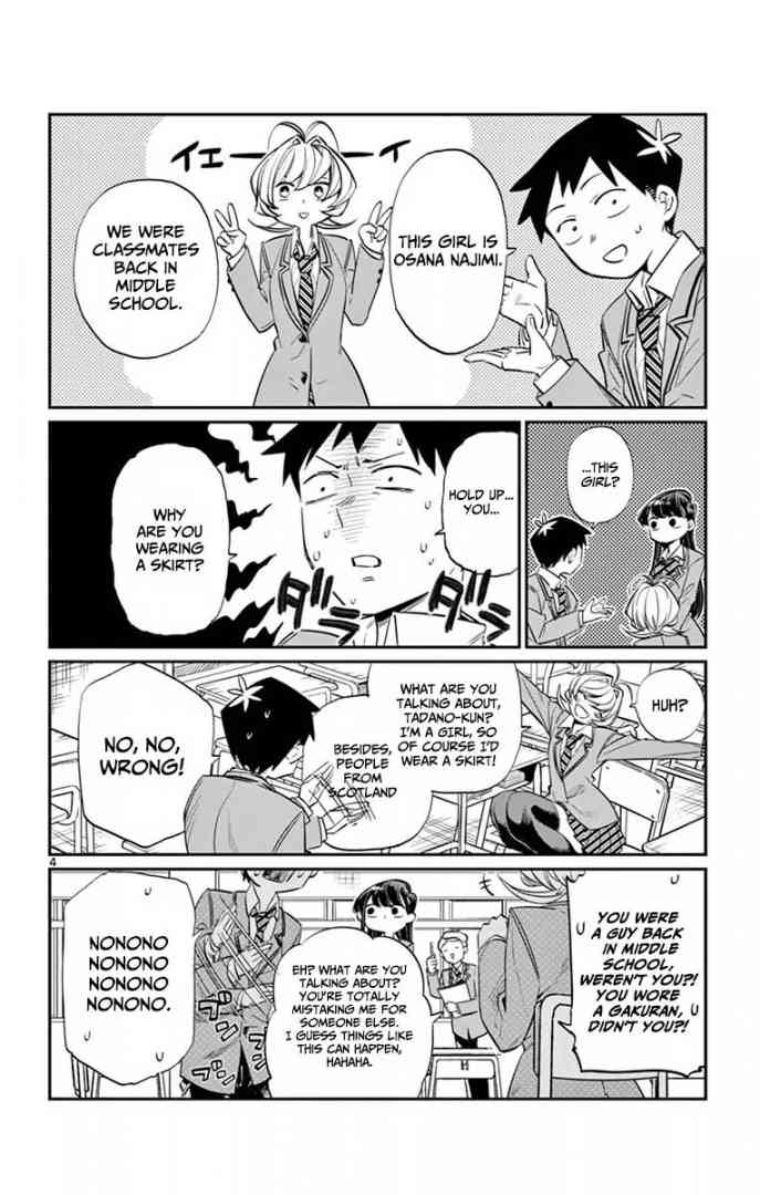 KOMI-SAN WA KOMYUSHOU DESU Chapter 9 - Page 4