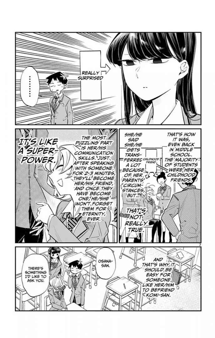 KOMI-SAN WA KOMYUSHOU DESU Chapter 9 - Page 7