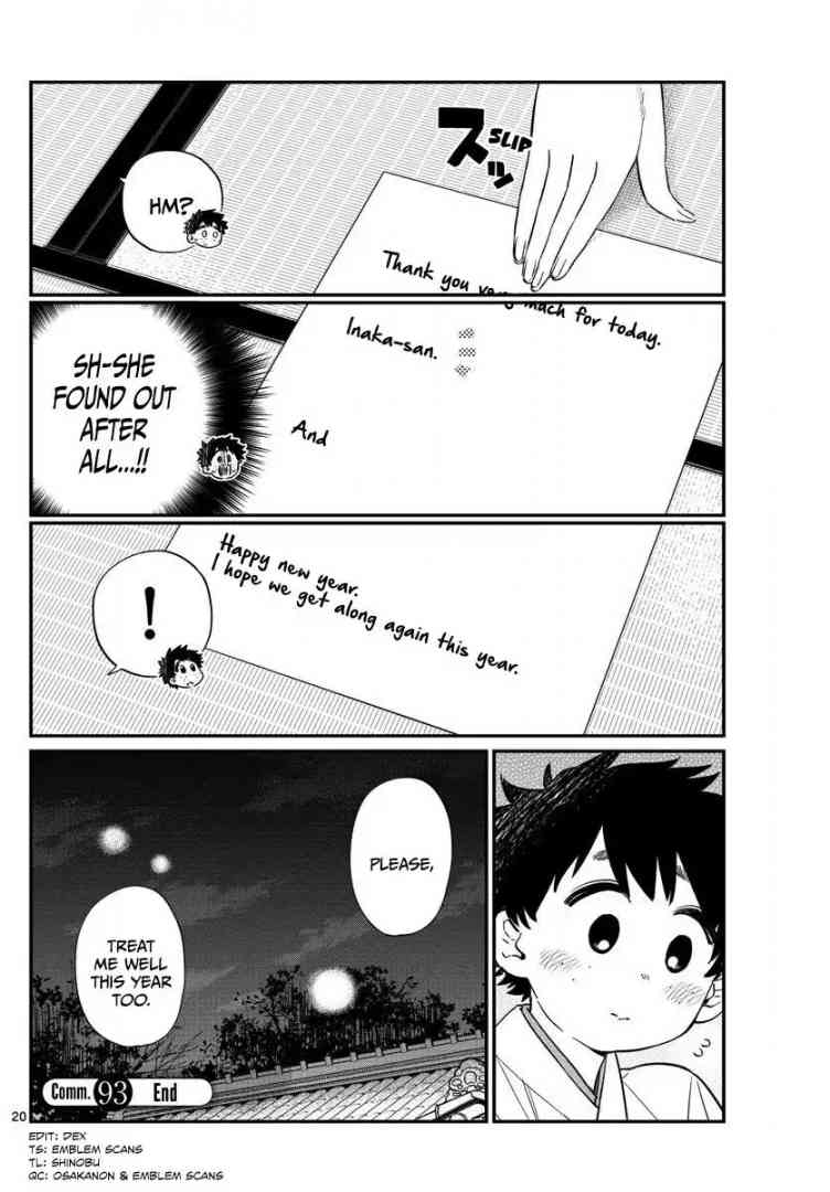 KOMI-SAN WA KOMYUSHOU DESU Chapter 93 - Page 10