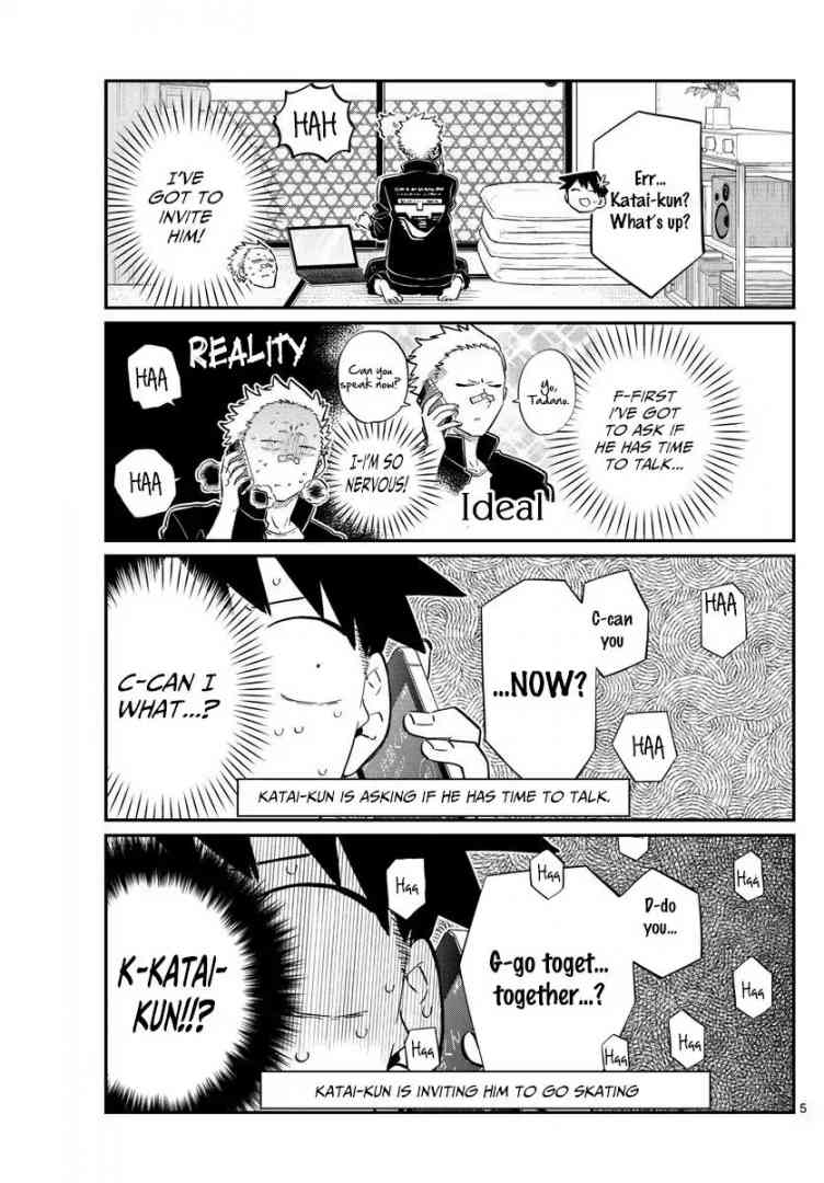 KOMI-SAN WA KOMYUSHOU DESU Chapter 95 - Page 5