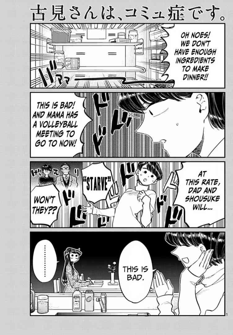 KOMI-SAN WA KOMYUSHOU DESU Chapter 96 - Page 1