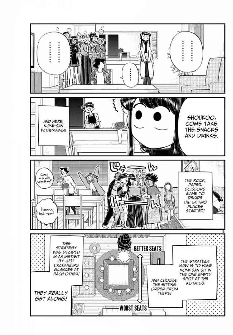 KOMI-SAN WA KOMYUSHOU DESU Chapter 97 - Page 5